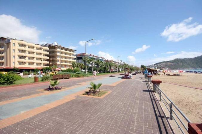 Kleopatra Beach Hotel Алания Экстерьер фото