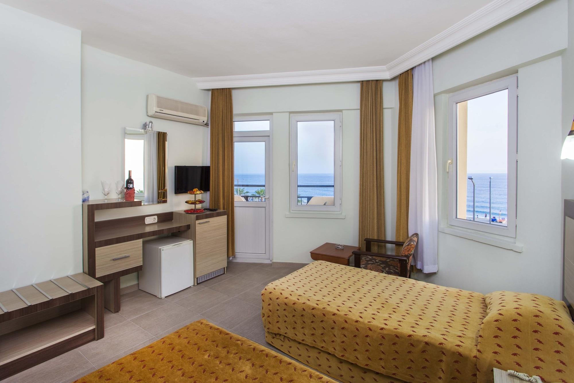 Kleopatra Beach Hotel Алания Экстерьер фото