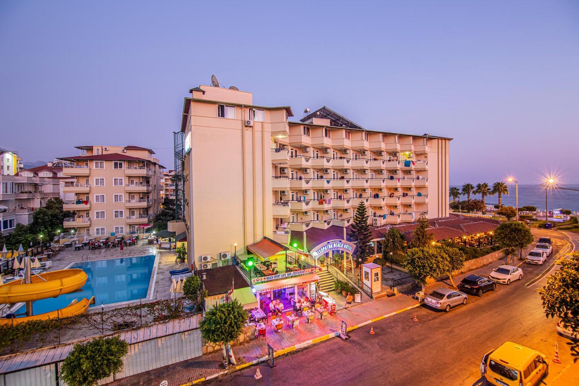 Kleopatra Beach Hotel Алания Экстерьер фото