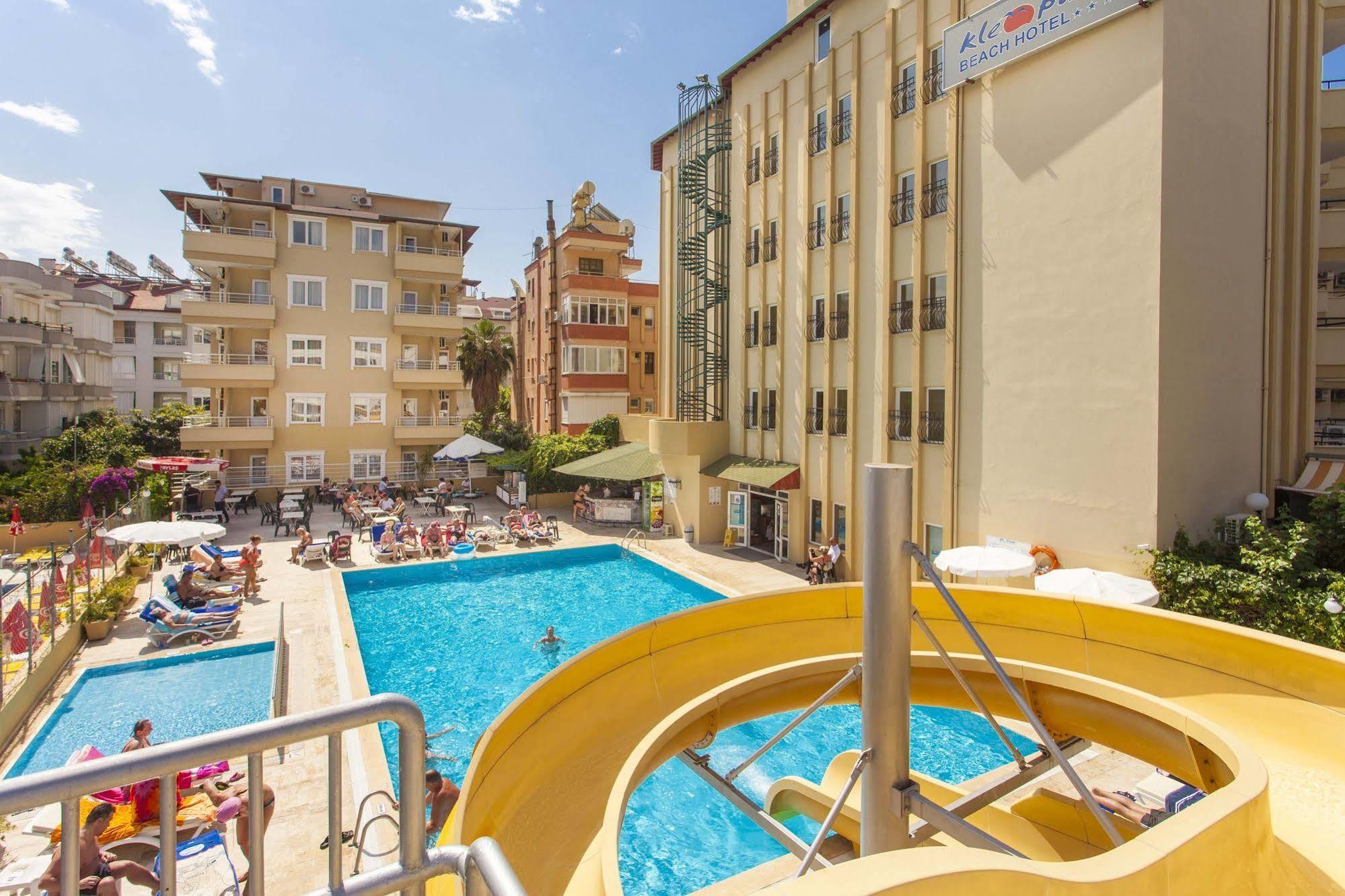 Kleopatra Beach Hotel Алания Экстерьер фото