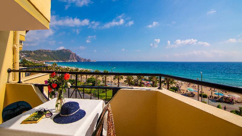 Kleopatra Beach Hotel Алания Экстерьер фото